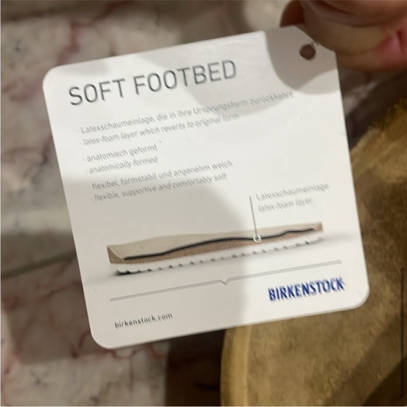 Birkenstock Gizeh Vegan Floral Pattern NEW NEVER WORN - Picture 3 of 6